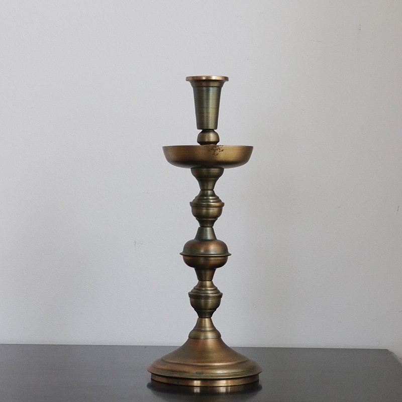 Ljusstake Elliot, vintage brass