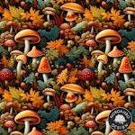 Mushroom Forest Jersey // 70cm