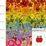 Regnbågsflora Gul Jersey // 50cm