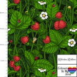 Wild Strawberry Poplin // 70cm