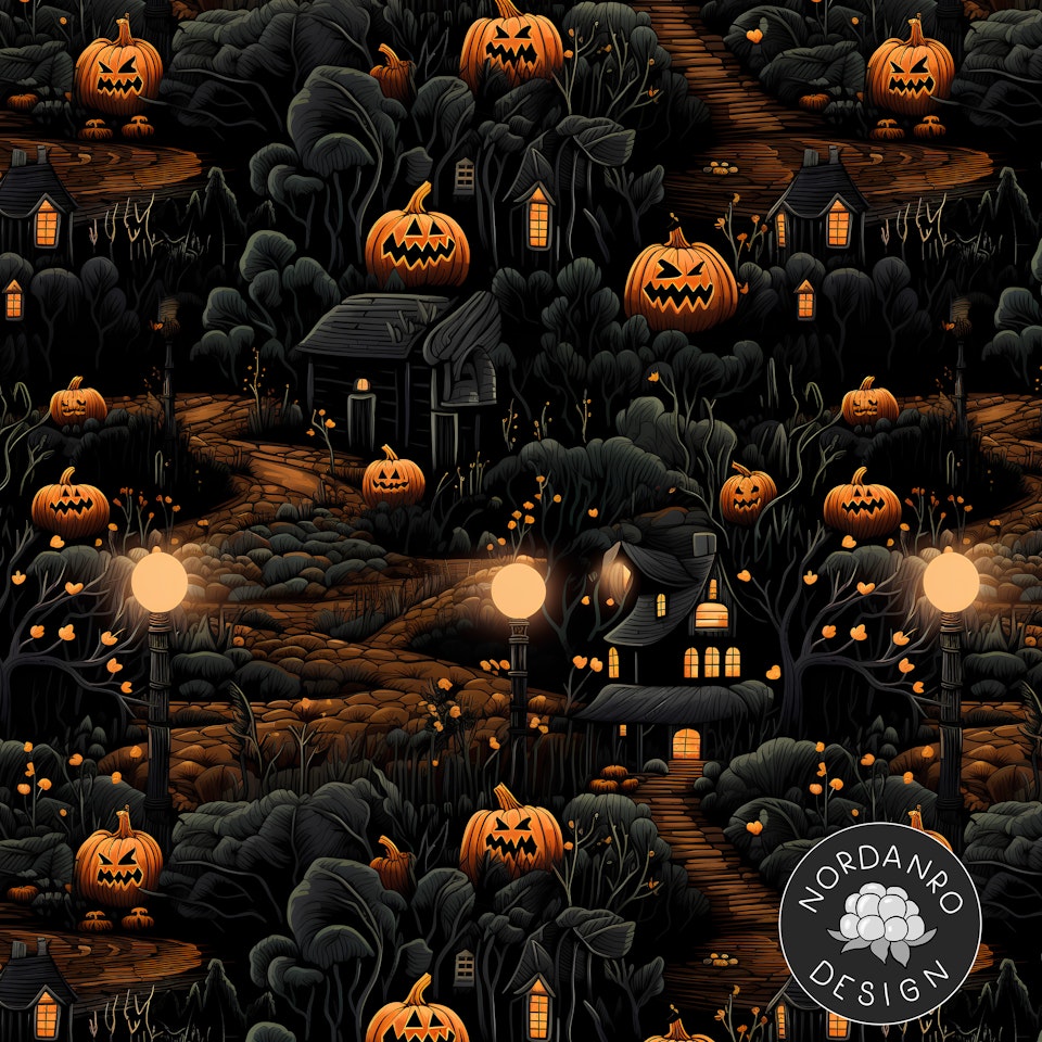 Pumpkin Village Jersey // 1m