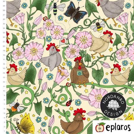 Malva Creme (13) Poplin // 0,6m
