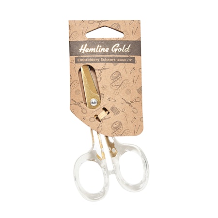 Brodersax 12,5 cm - Hemline Gold