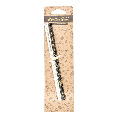 Märkpennor vattenlösliga 2-pack - Hemline Gold