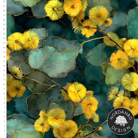 Ink Wattle Poplin