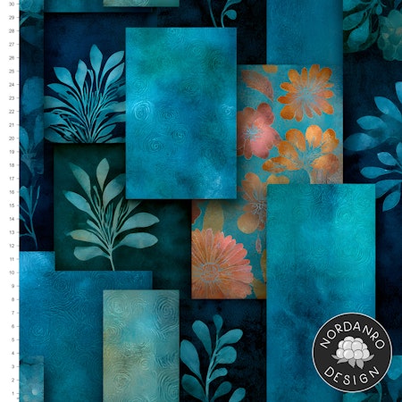 Artistic Blue Viscose