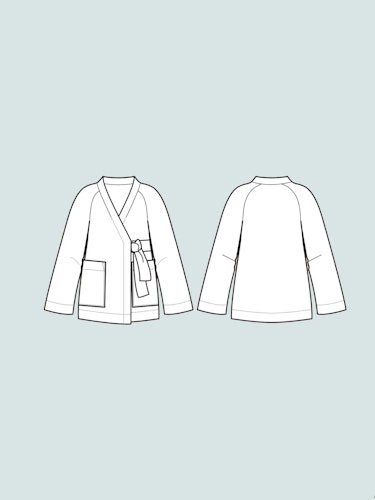 Wrap jacket (XL-3XL)