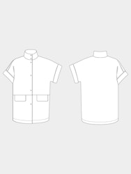 Cap sleeve vest (XL-3XL)