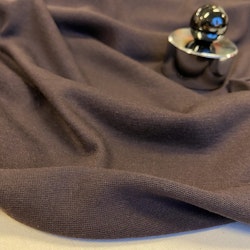 Viskos/Ull/Kashmir Singeljersey Aubergine