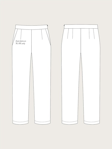Regular fit trousers (XL-3XL)