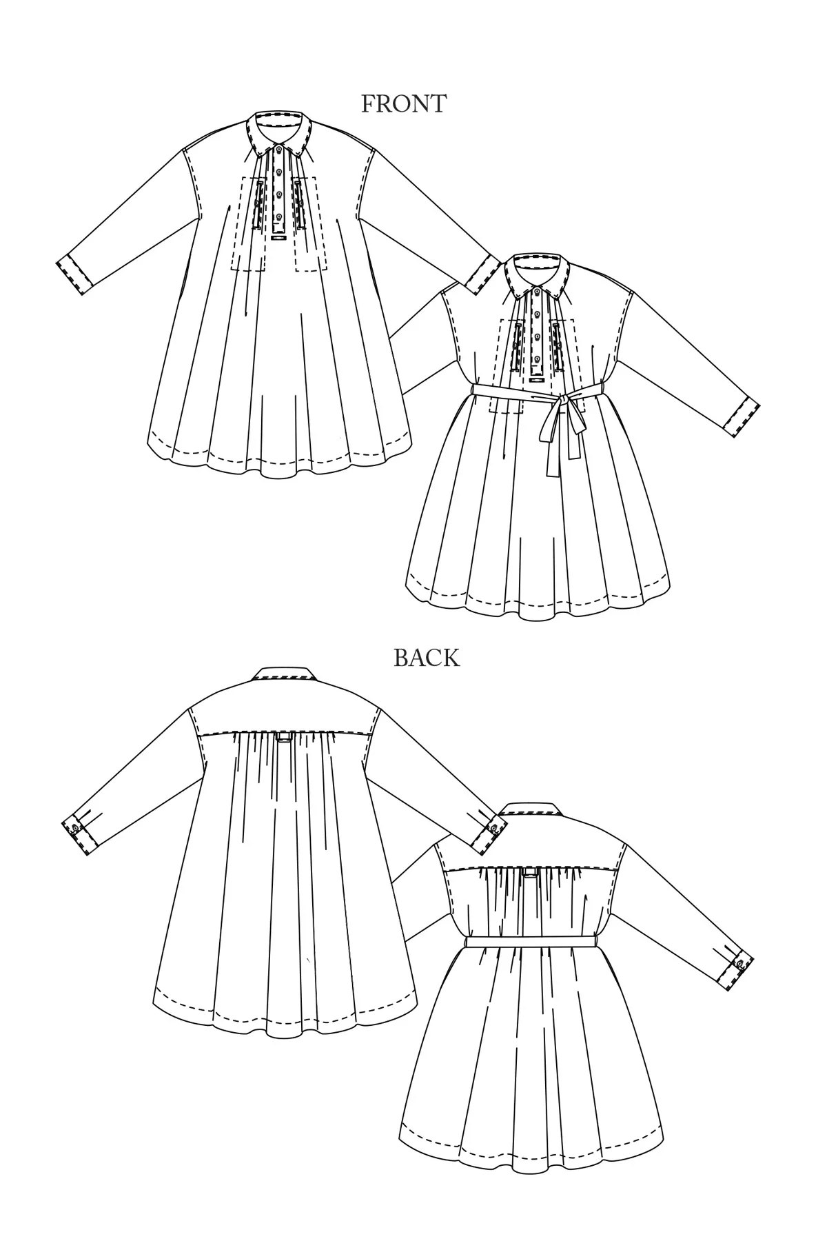 The Cawley - klänning (18-28)