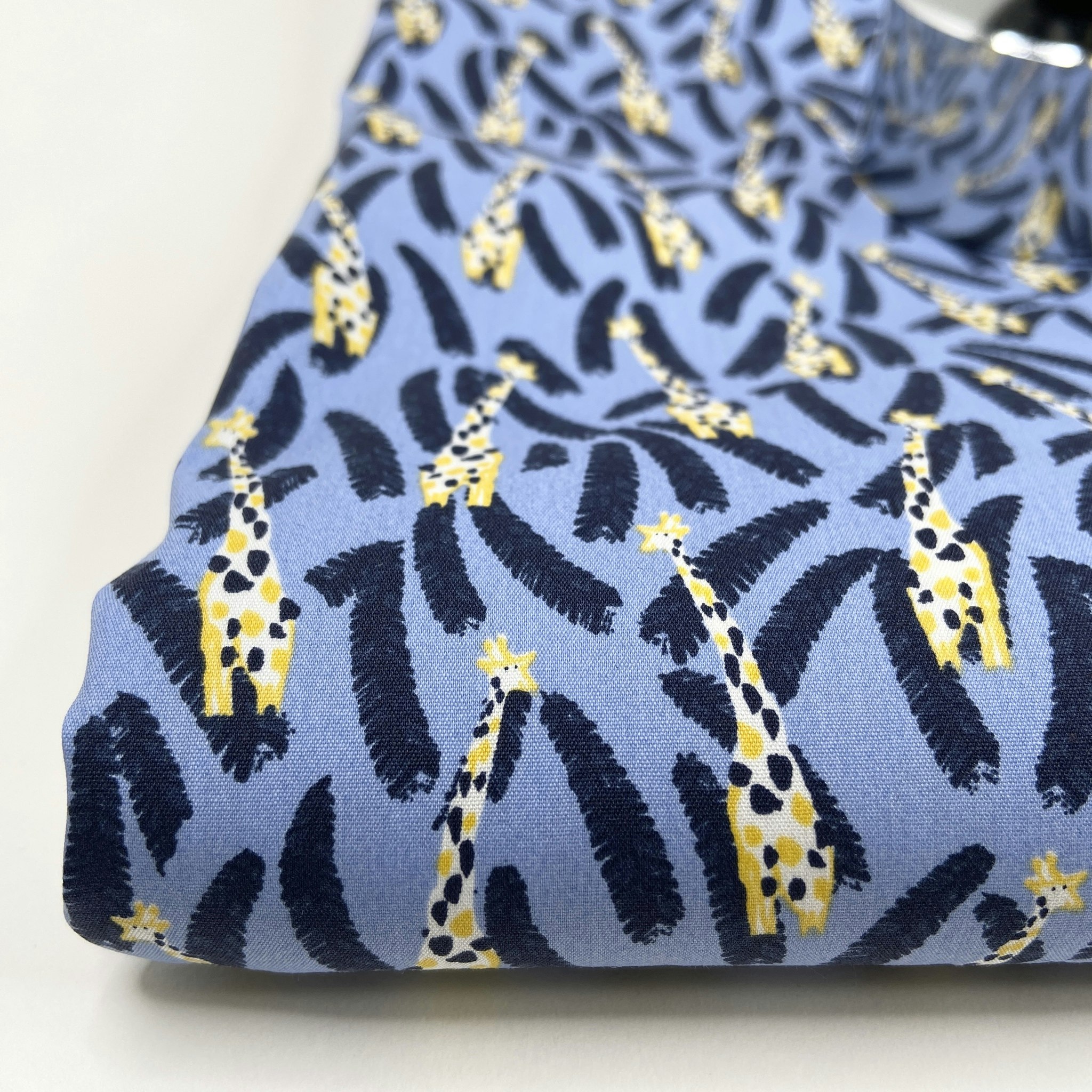 1,6m Bomull/elastan Poplin giraffer