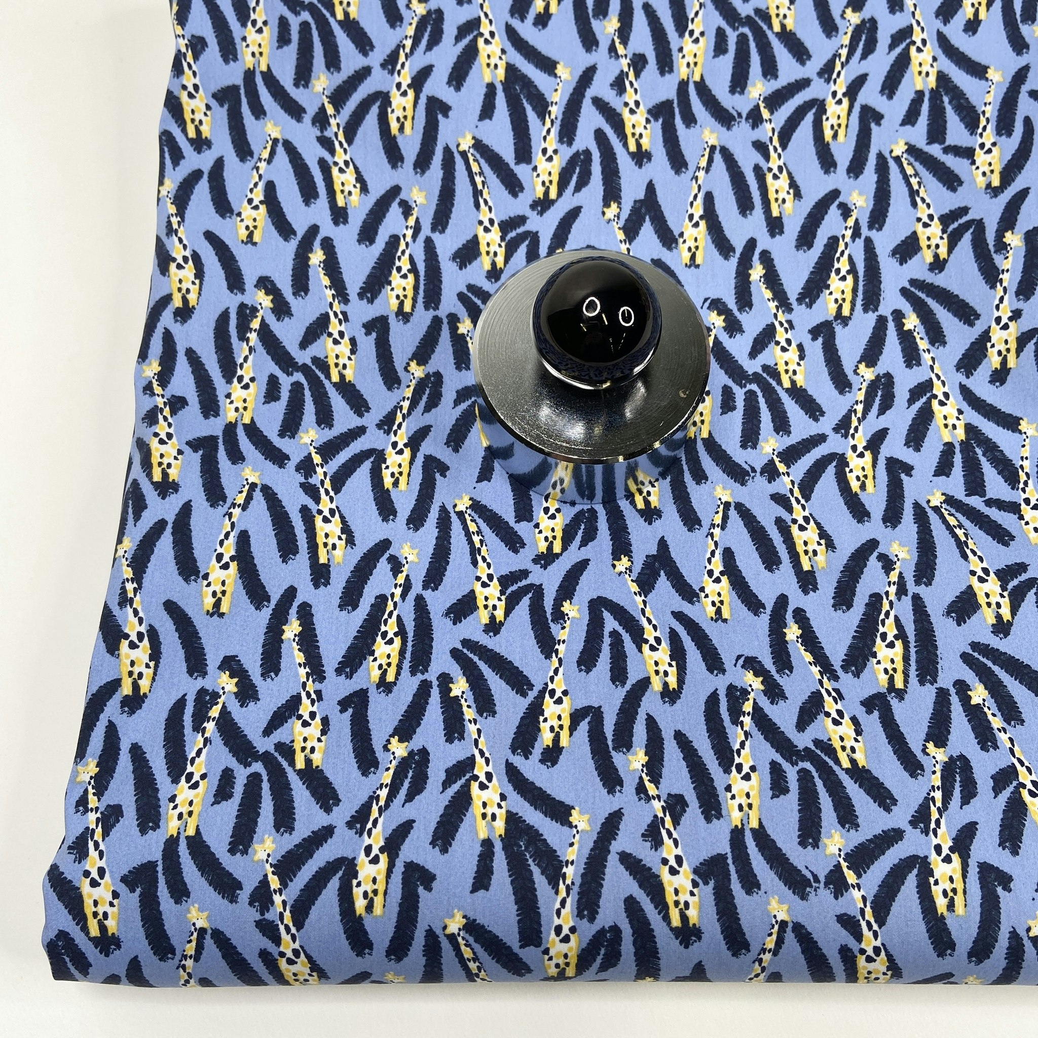 1,6m Bomull/elastan Poplin giraffer