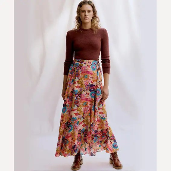 Zina wrap skirt stl 42-50