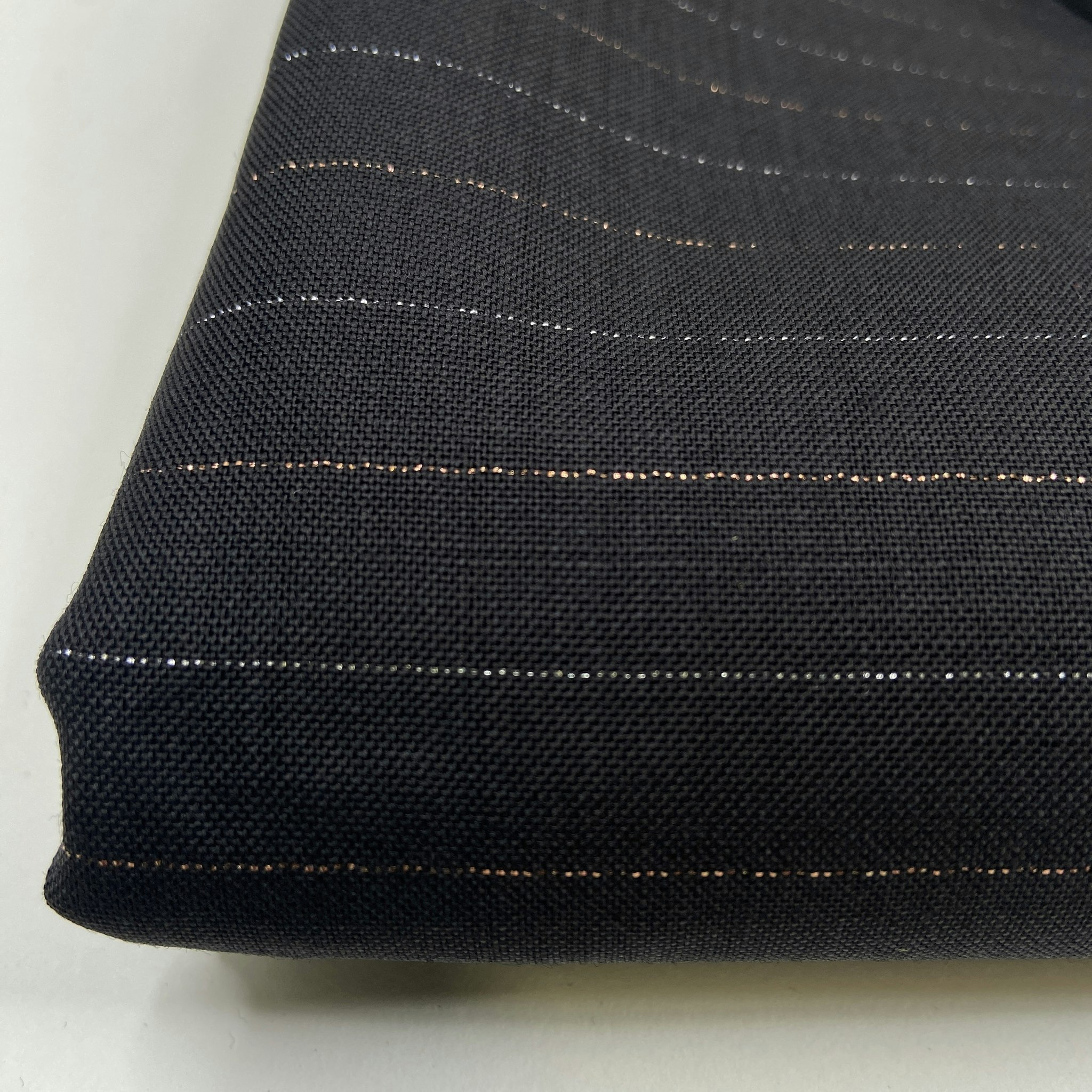 2,8m ull/lurex, svart, Oscar de la R