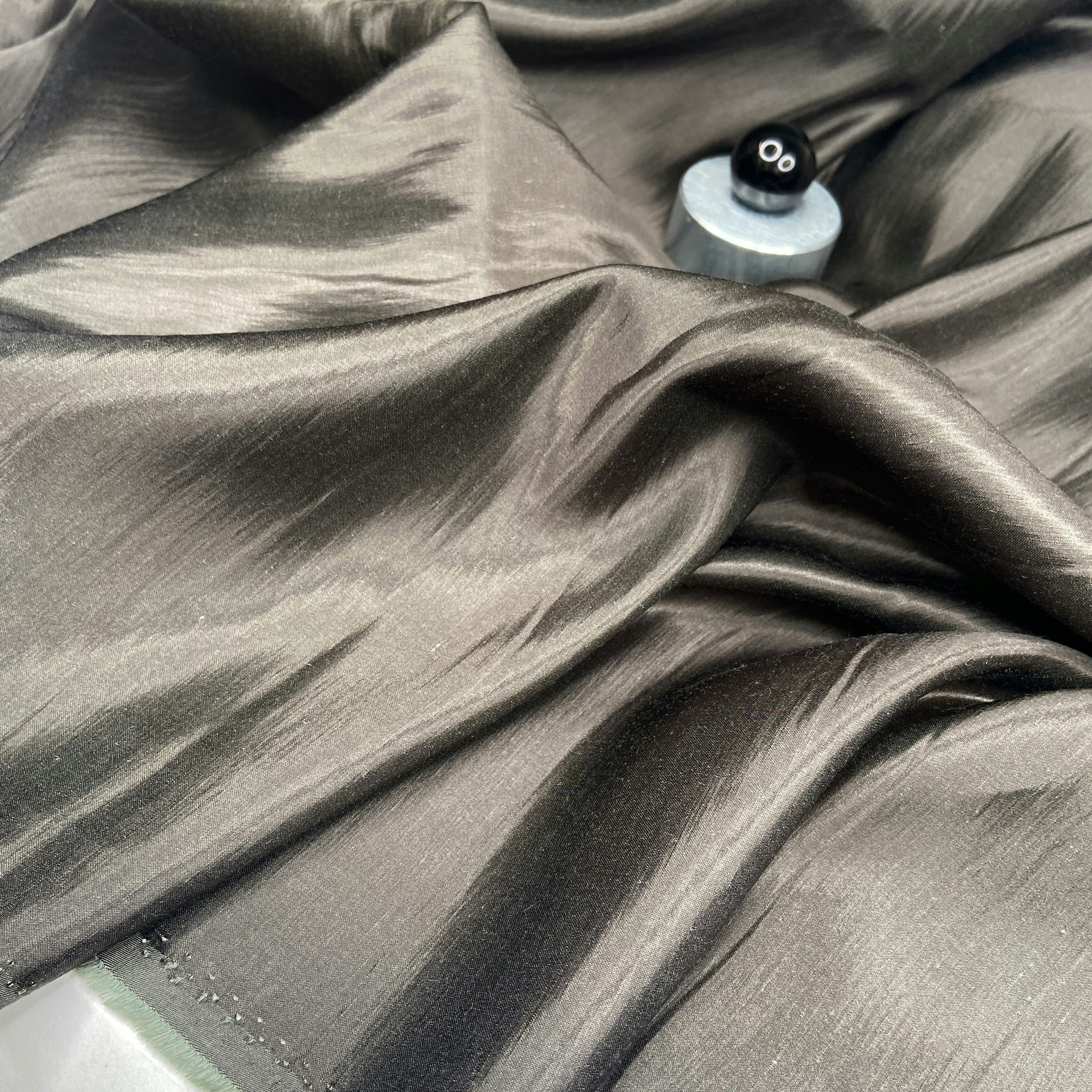 1,5m Viskos/lin, khaki,  blank