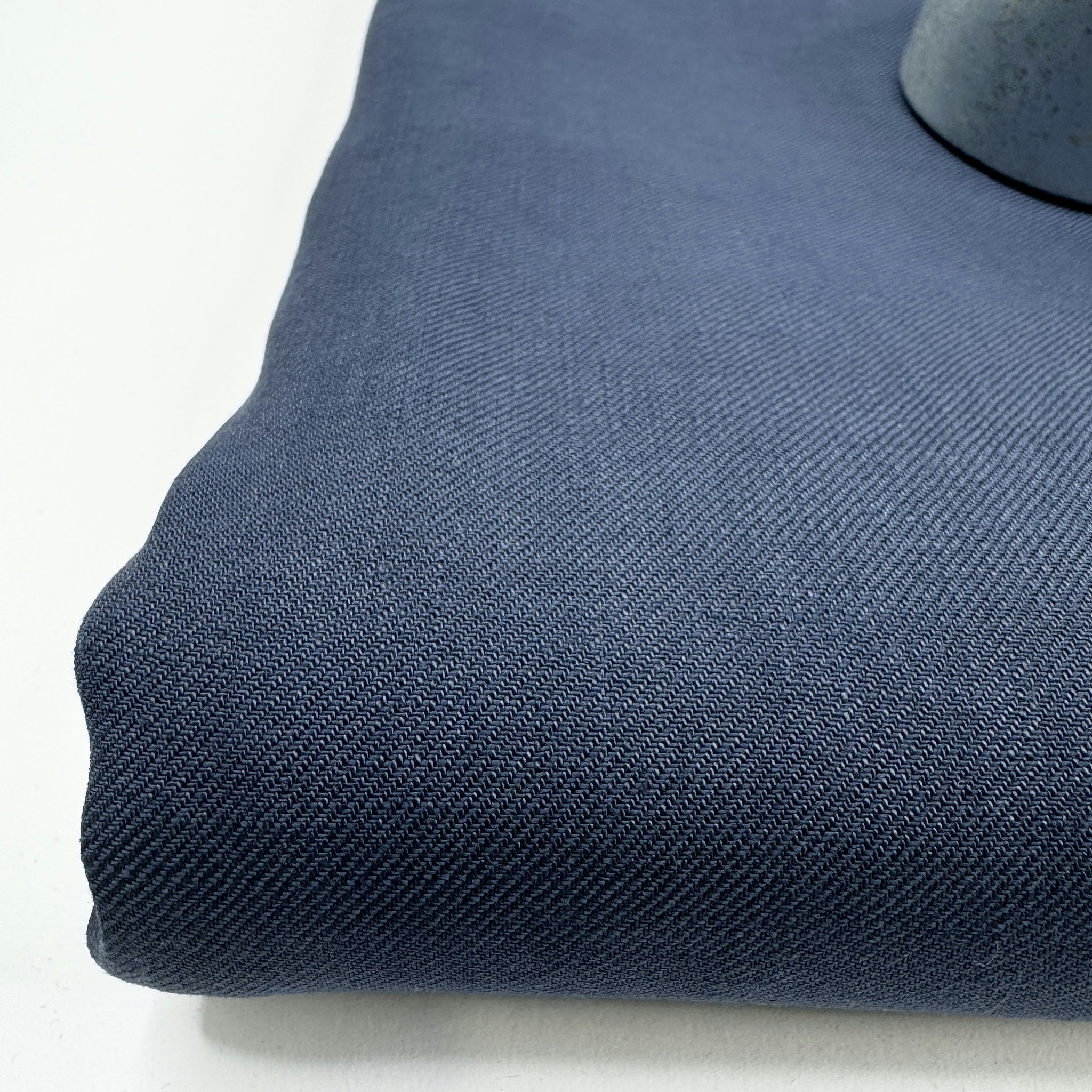 2,7m (skrynklig) Lin twill gråblå Ralph L