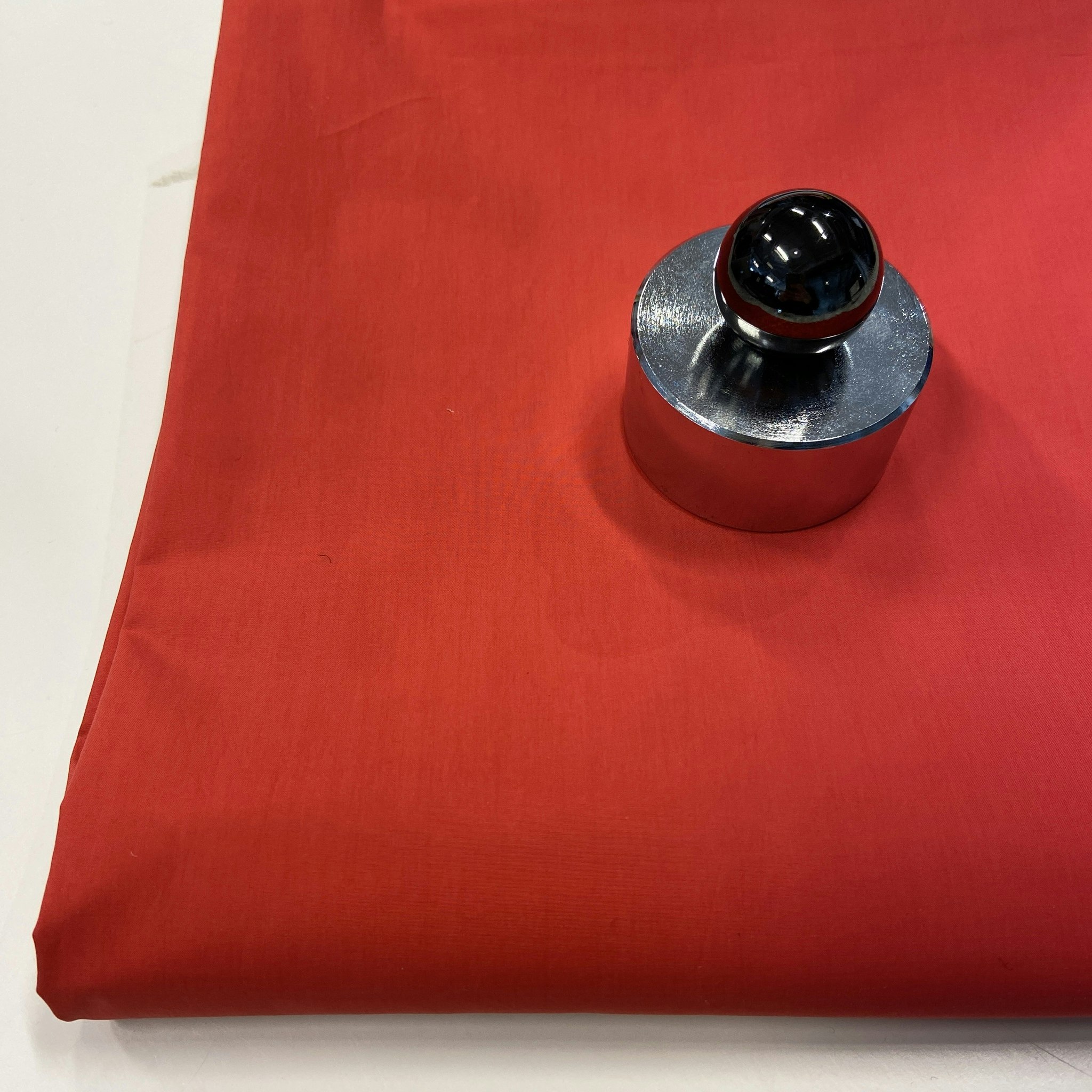 2,6m Bomull Poplin Röd