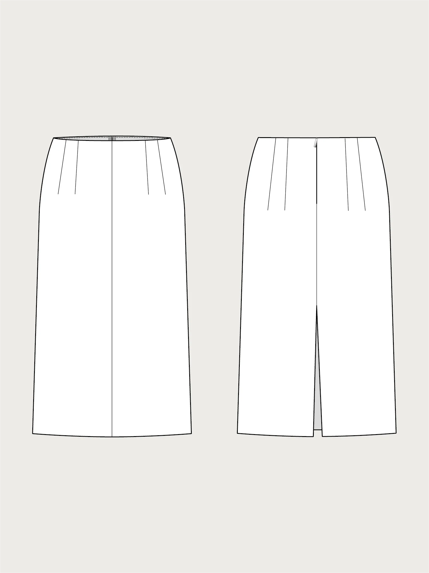 Pencil Skirt (L-3XL)