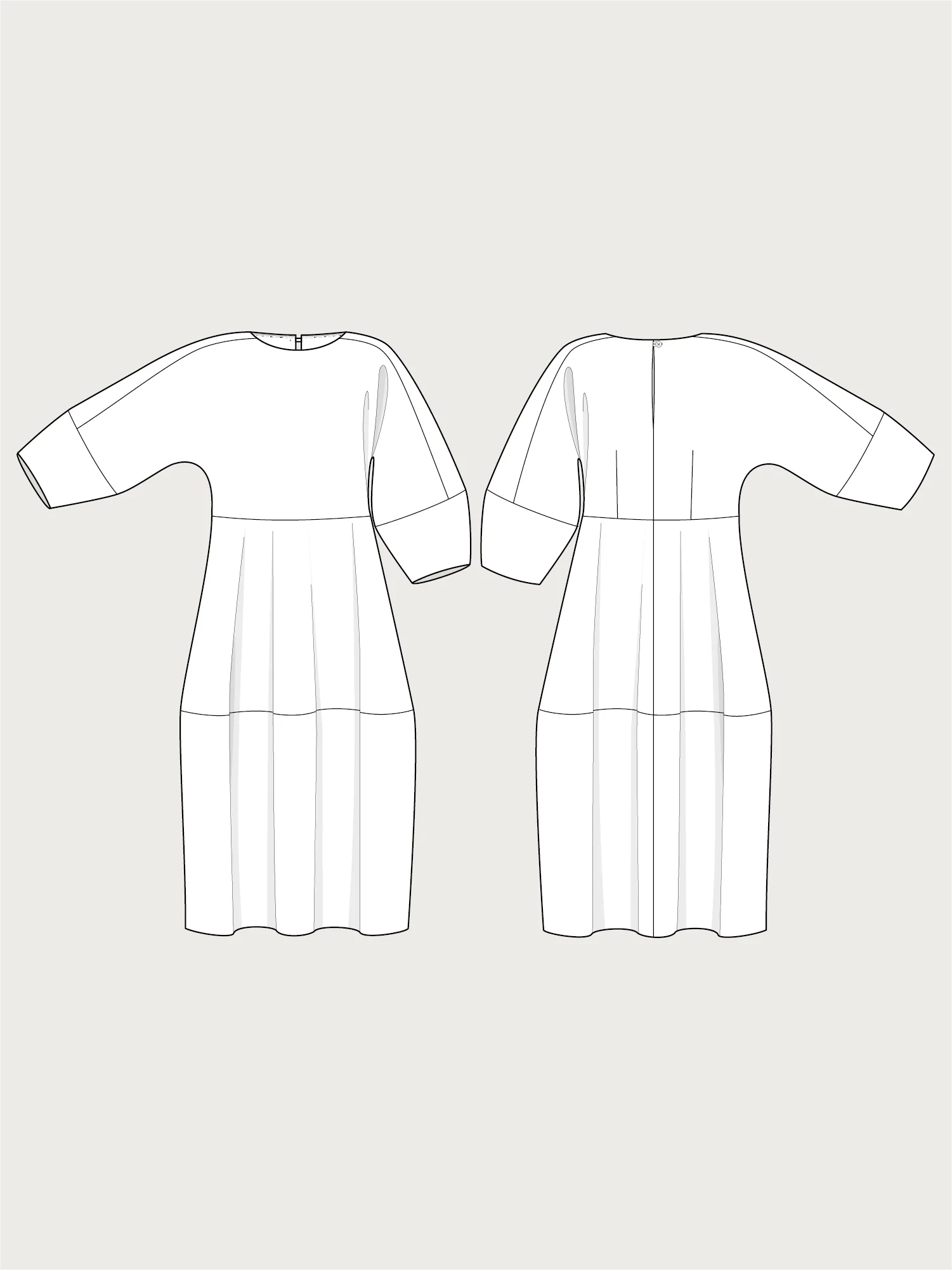 Barrel Dress (XL-3XL)