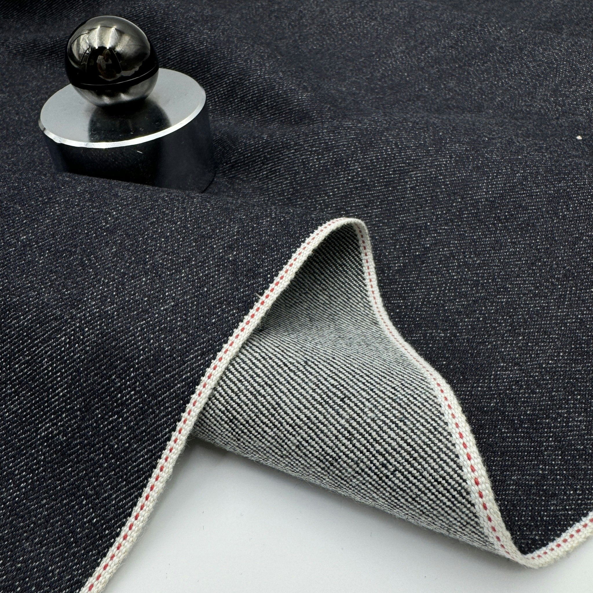 1,5m Ull/bomull japansk selvedge denim