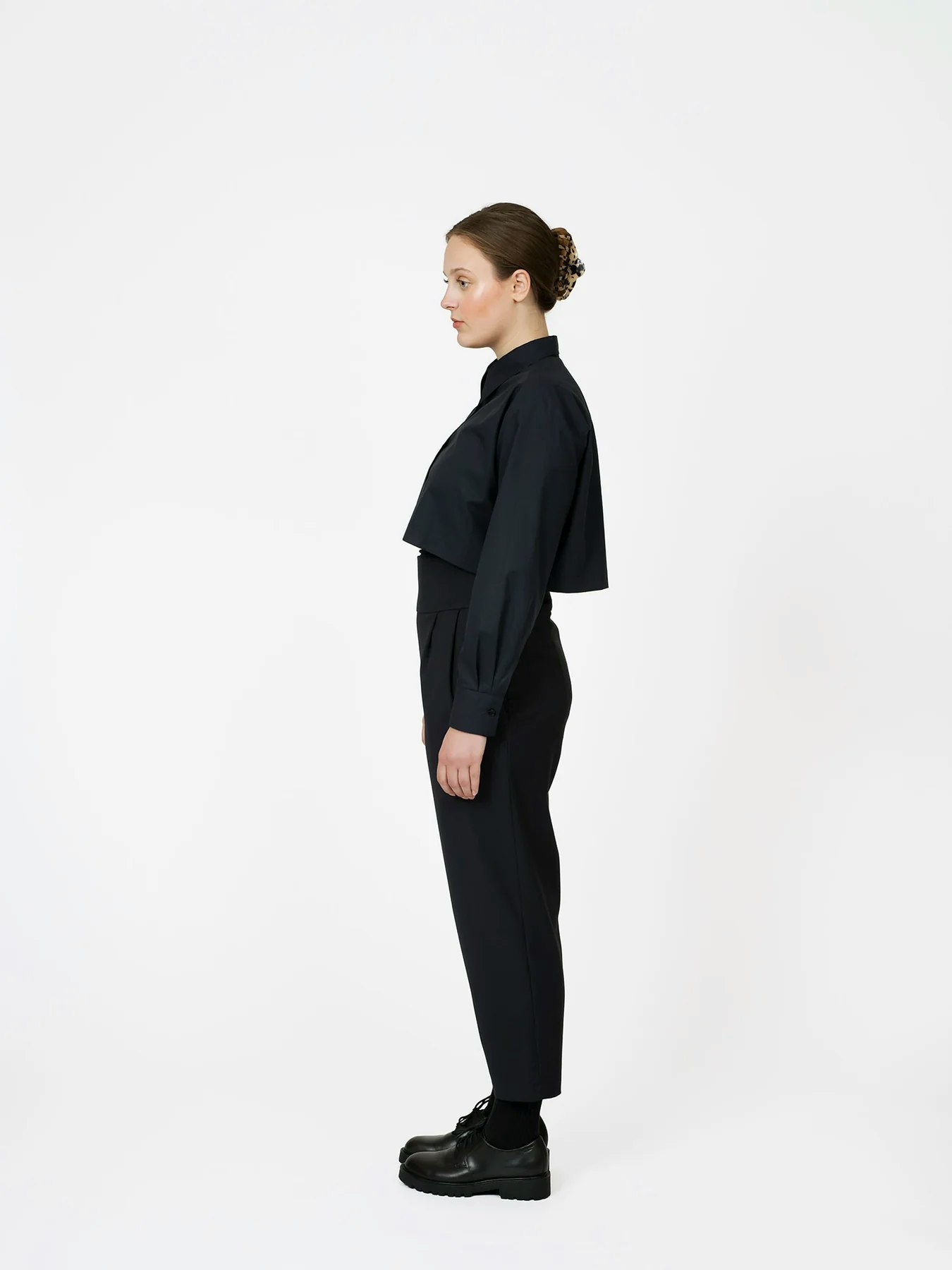 Pleated trousers L-3XL