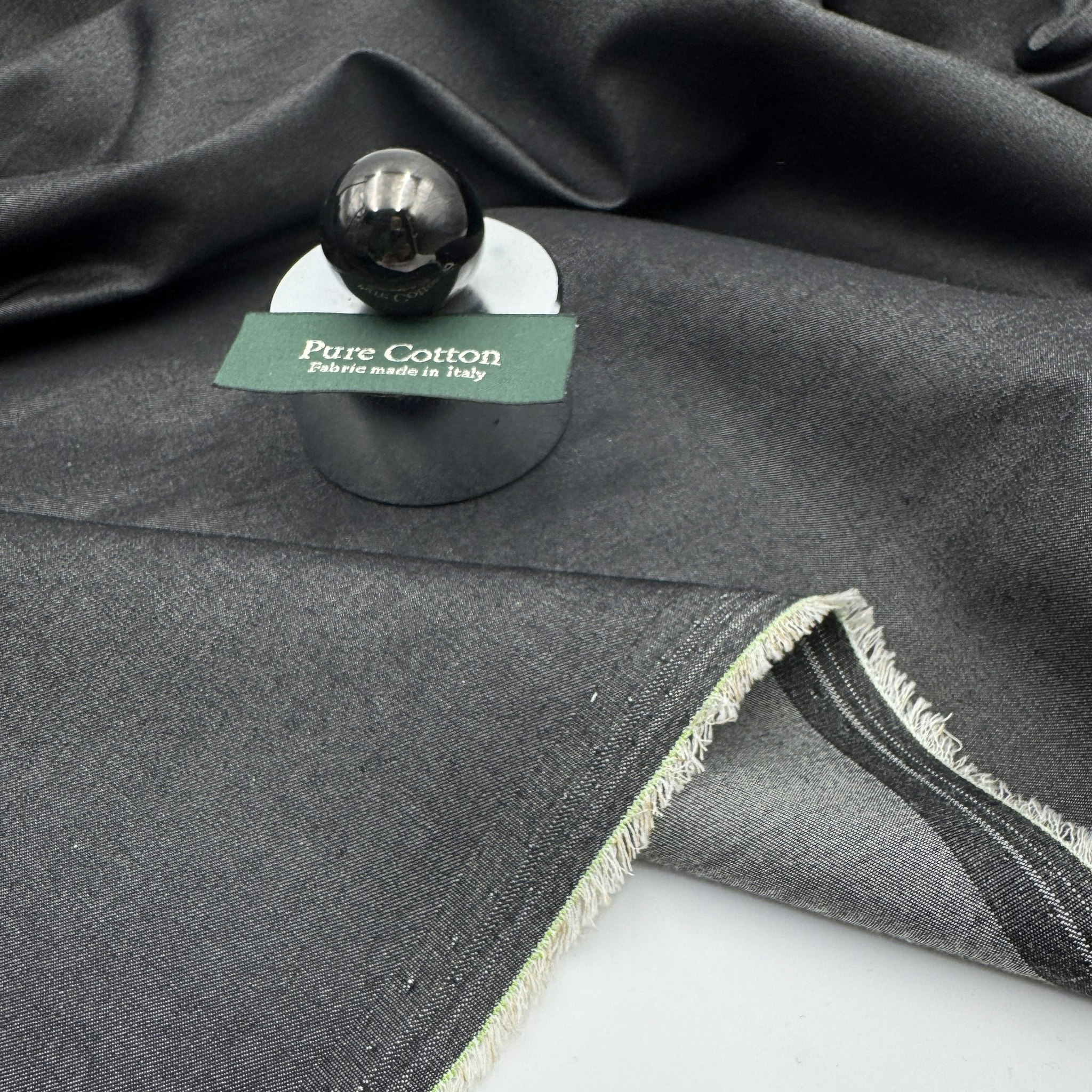 1,5m tunnare denim svart