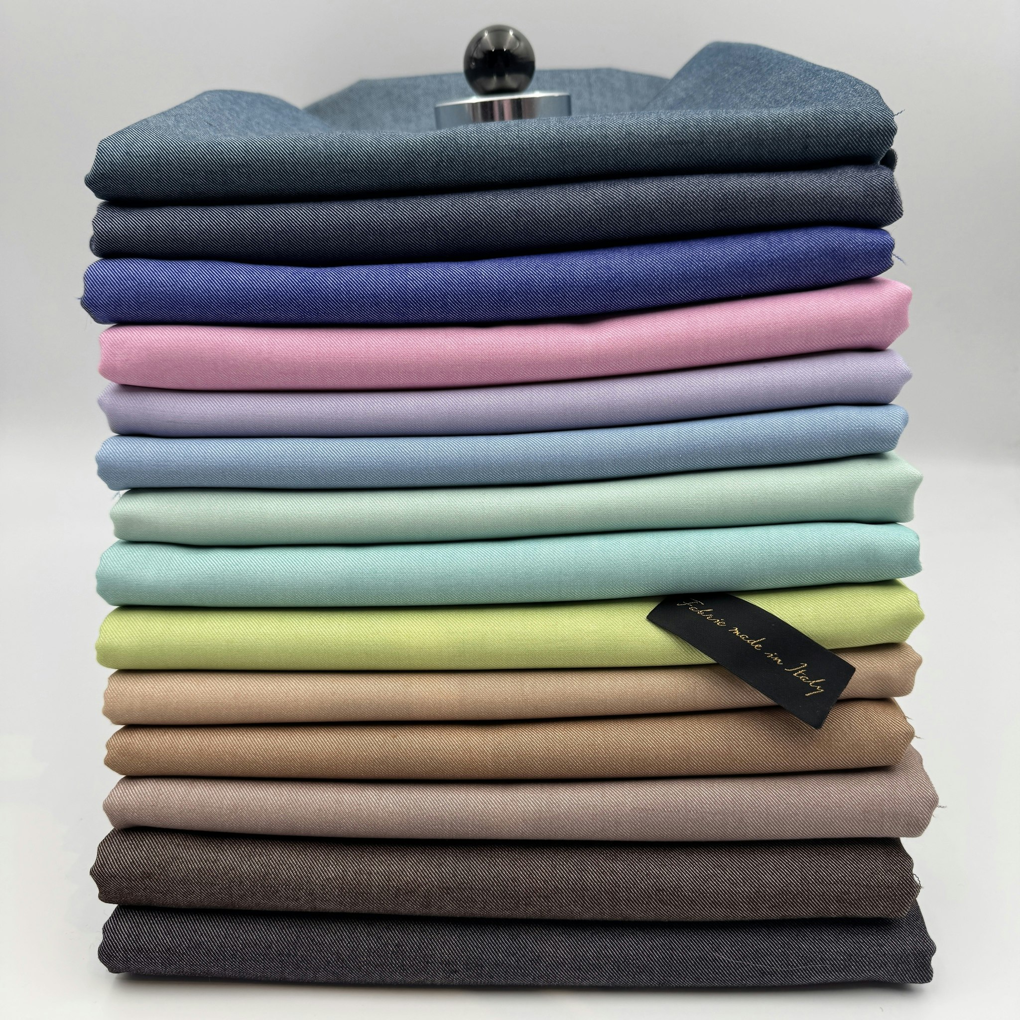 1,5m ull/bomullsdenim brun Loro P****