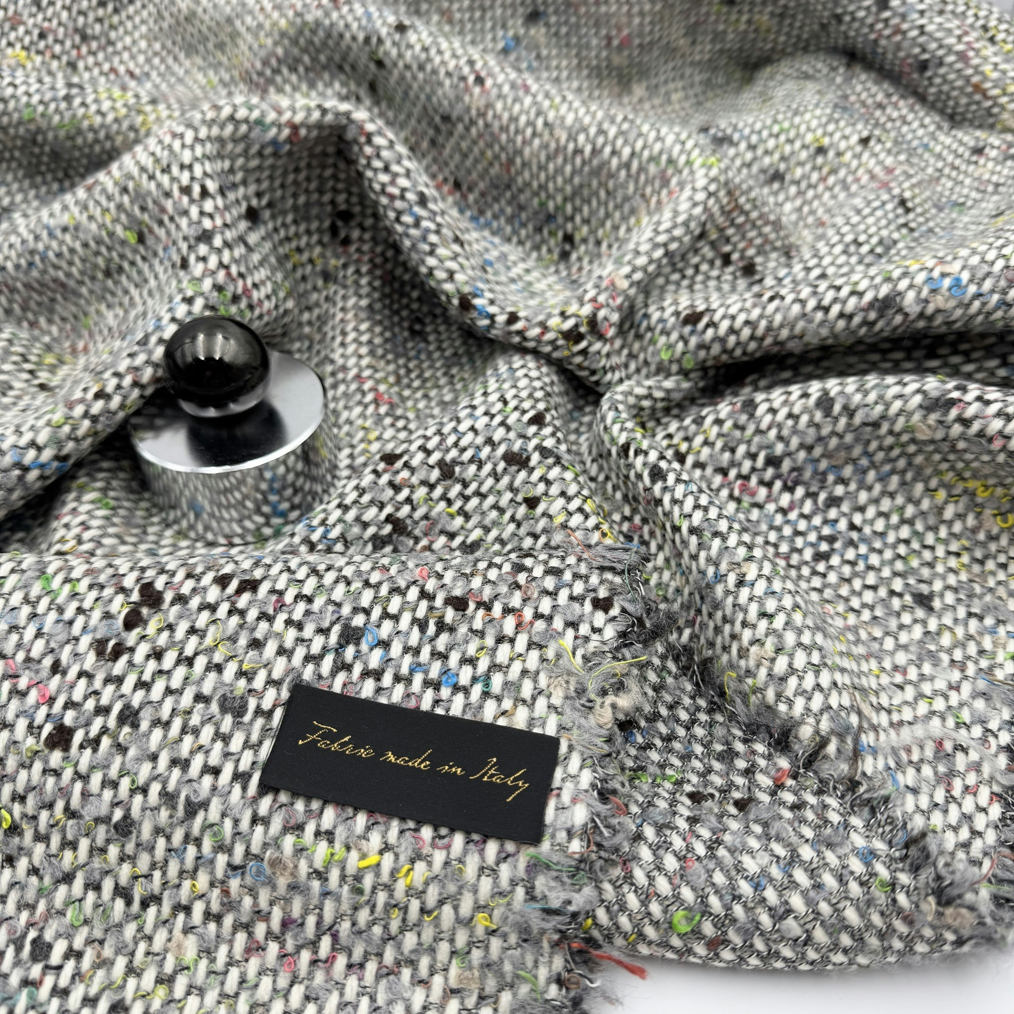 3m chanel ull/viskos/bom ljusgrå
