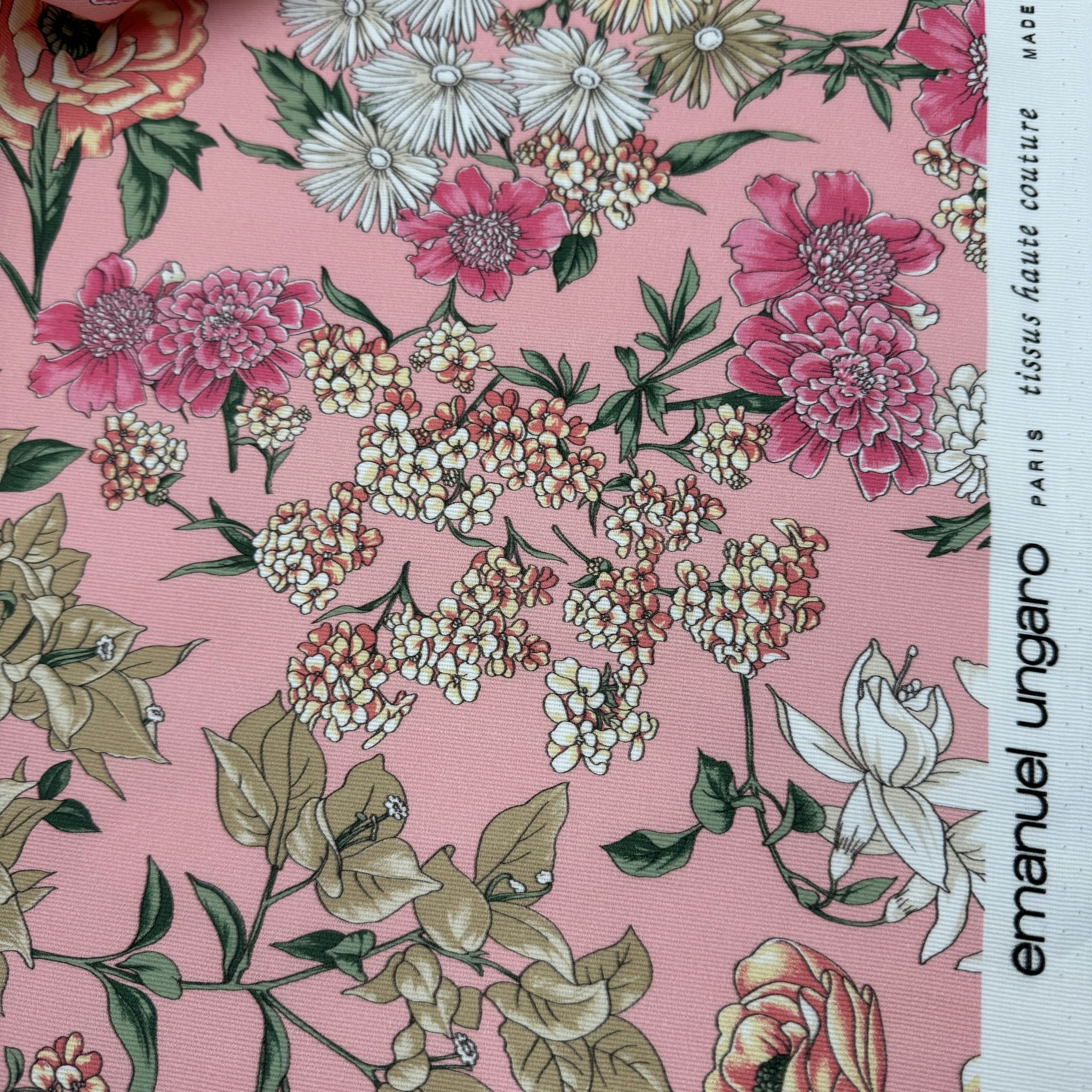 0,9m bomull rosa Ungar*
