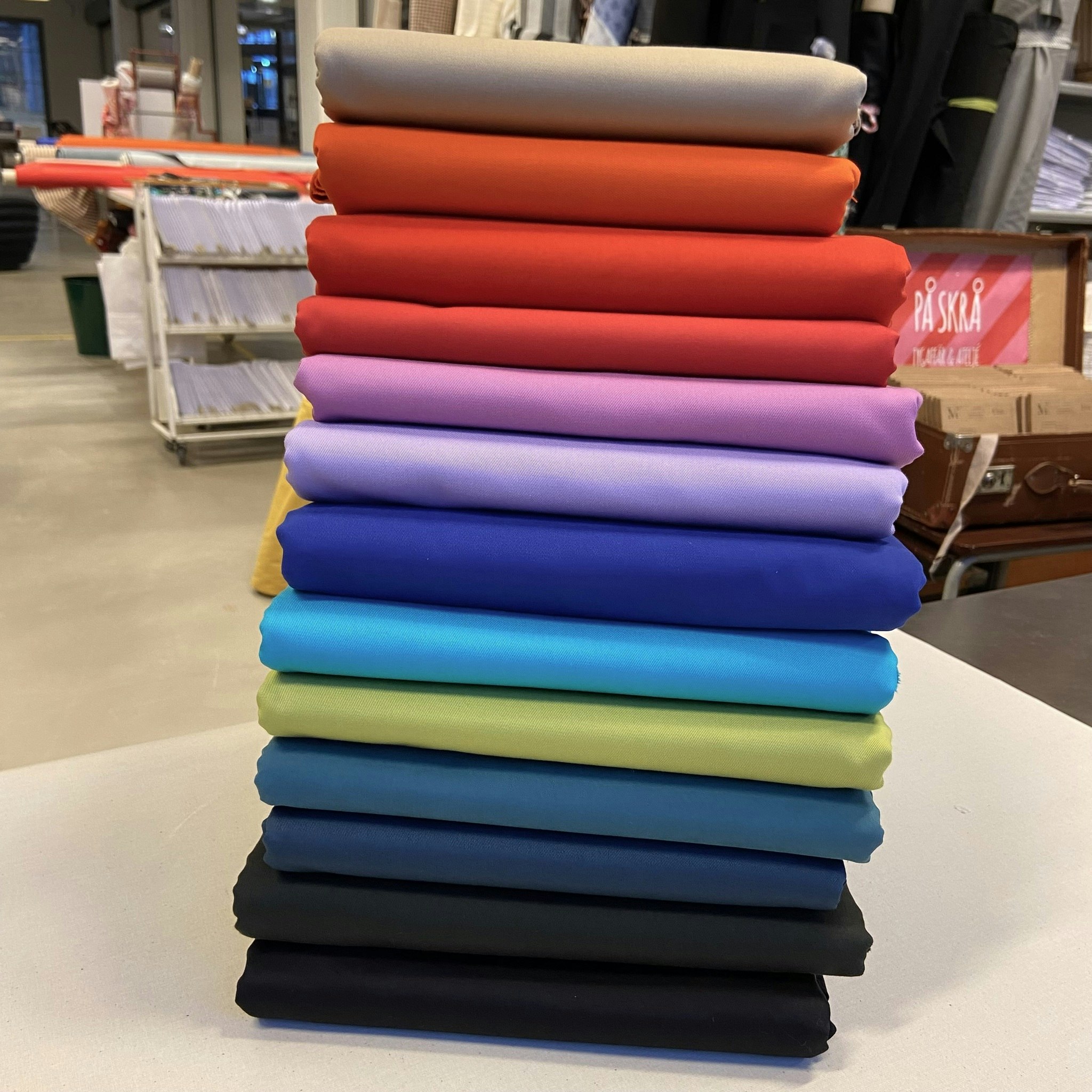1,5m Bomull/Elastan Chinos Turkos