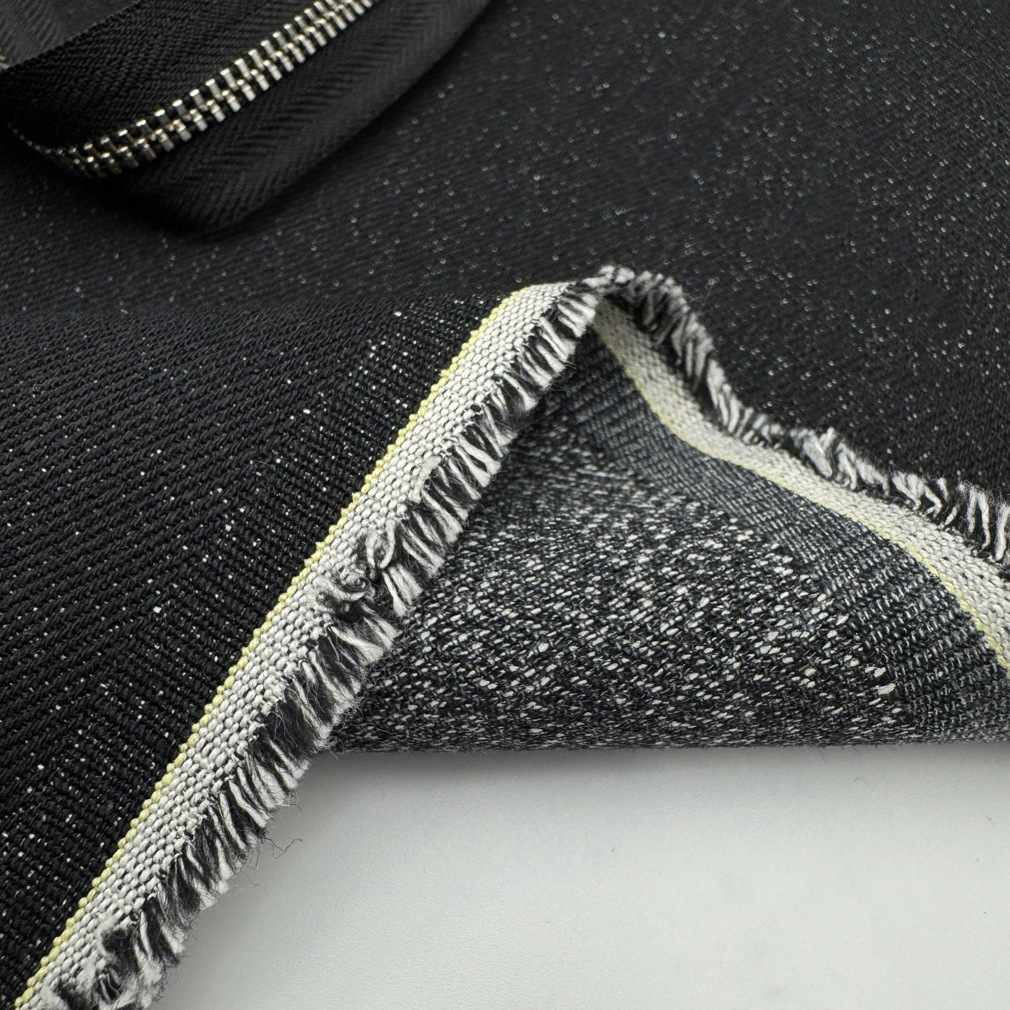 0,5m svart japansk denim Gucc*