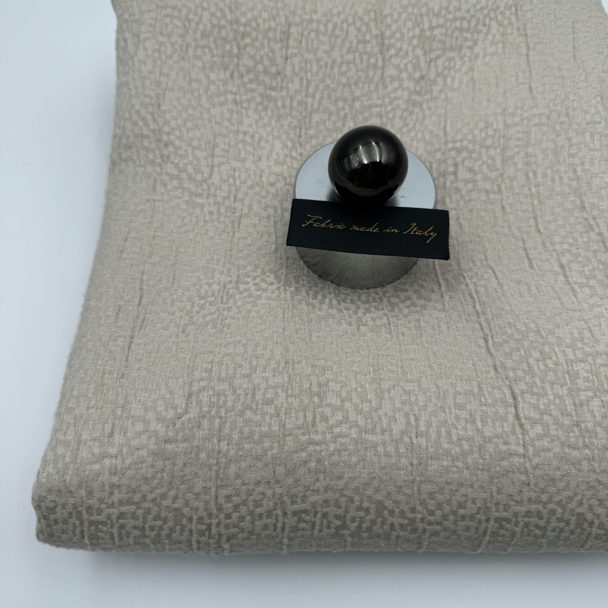 1,95m Ull/siden/viskos beige Cerrut*