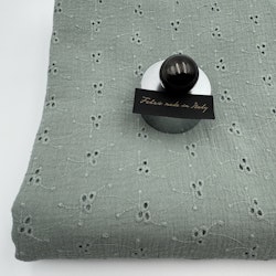 1,5m Bomullsmuslin brodyr dimgrön