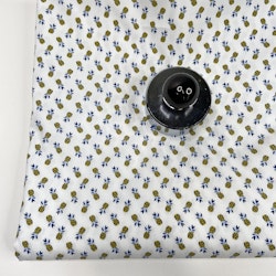 2,1m Bomull/elastan poplin ananas