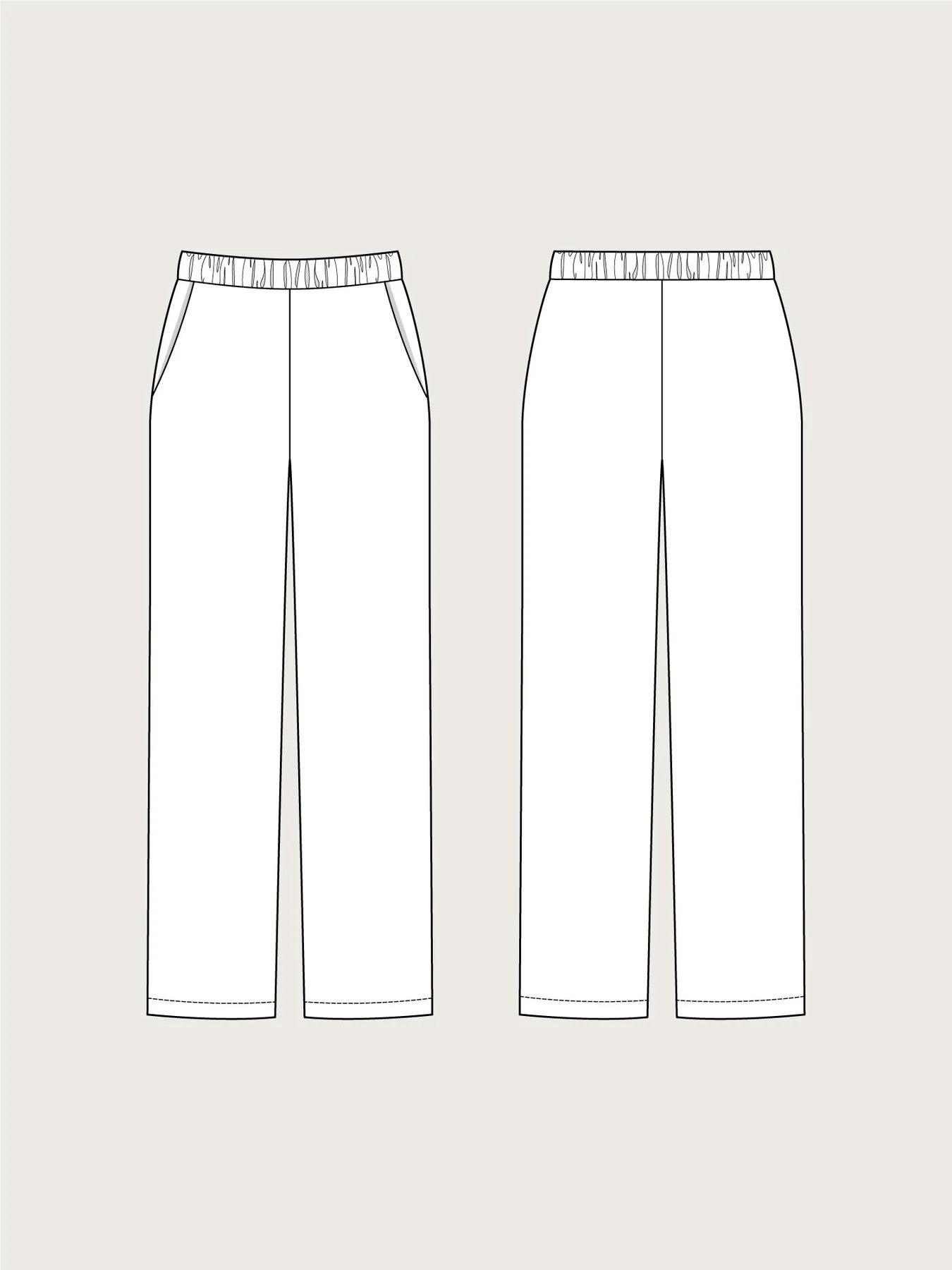 Pull on trousers (XS-3XL)