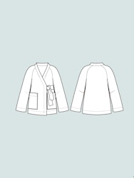 Wrap jacket (XS-3XL)