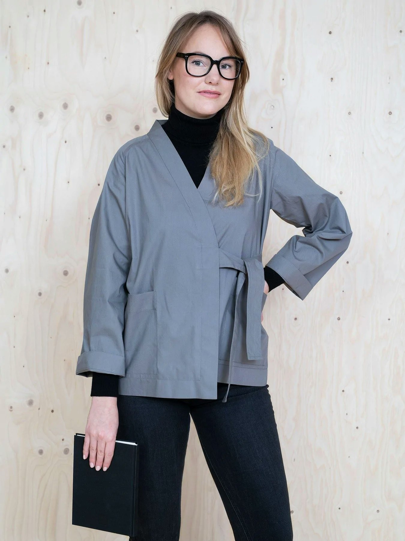 Wrap jacket (XS-3XL)
