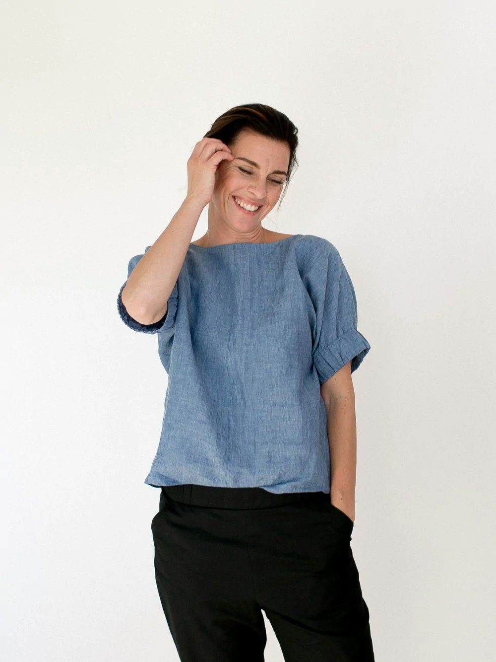 Cuff top, XL-4XL