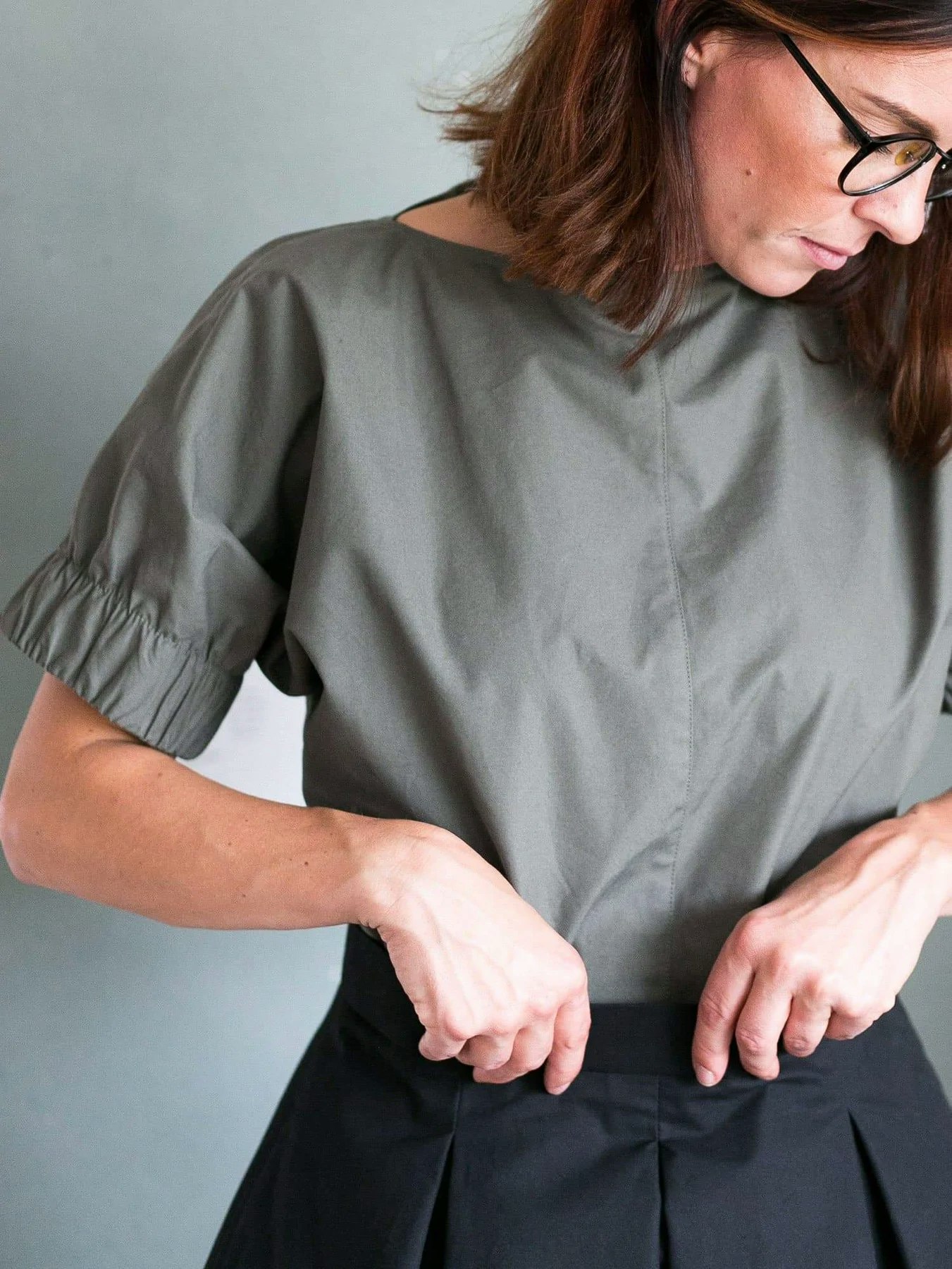 Cuff top, XL-4XL