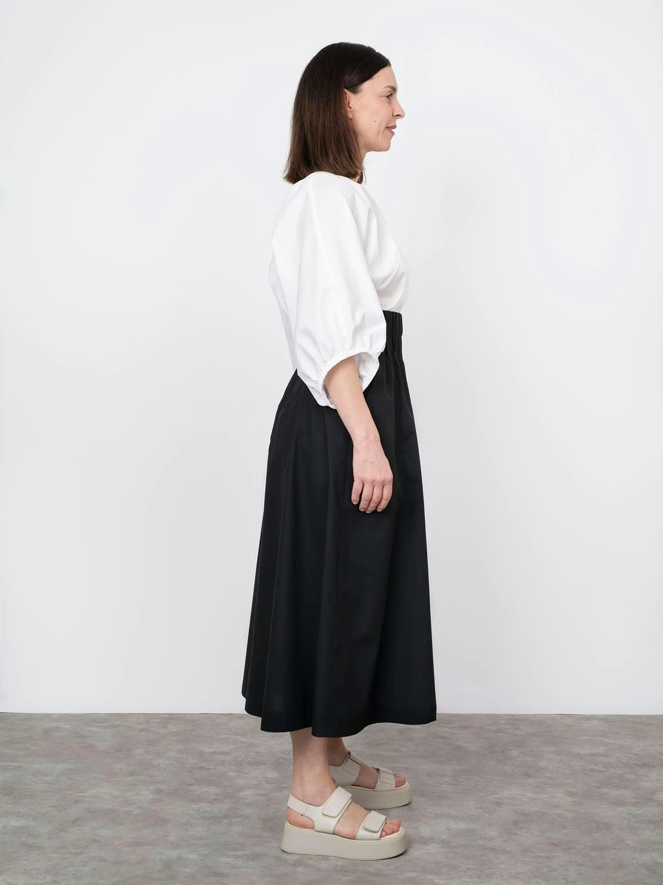 Kopia V-neck cuff top (XS-L)