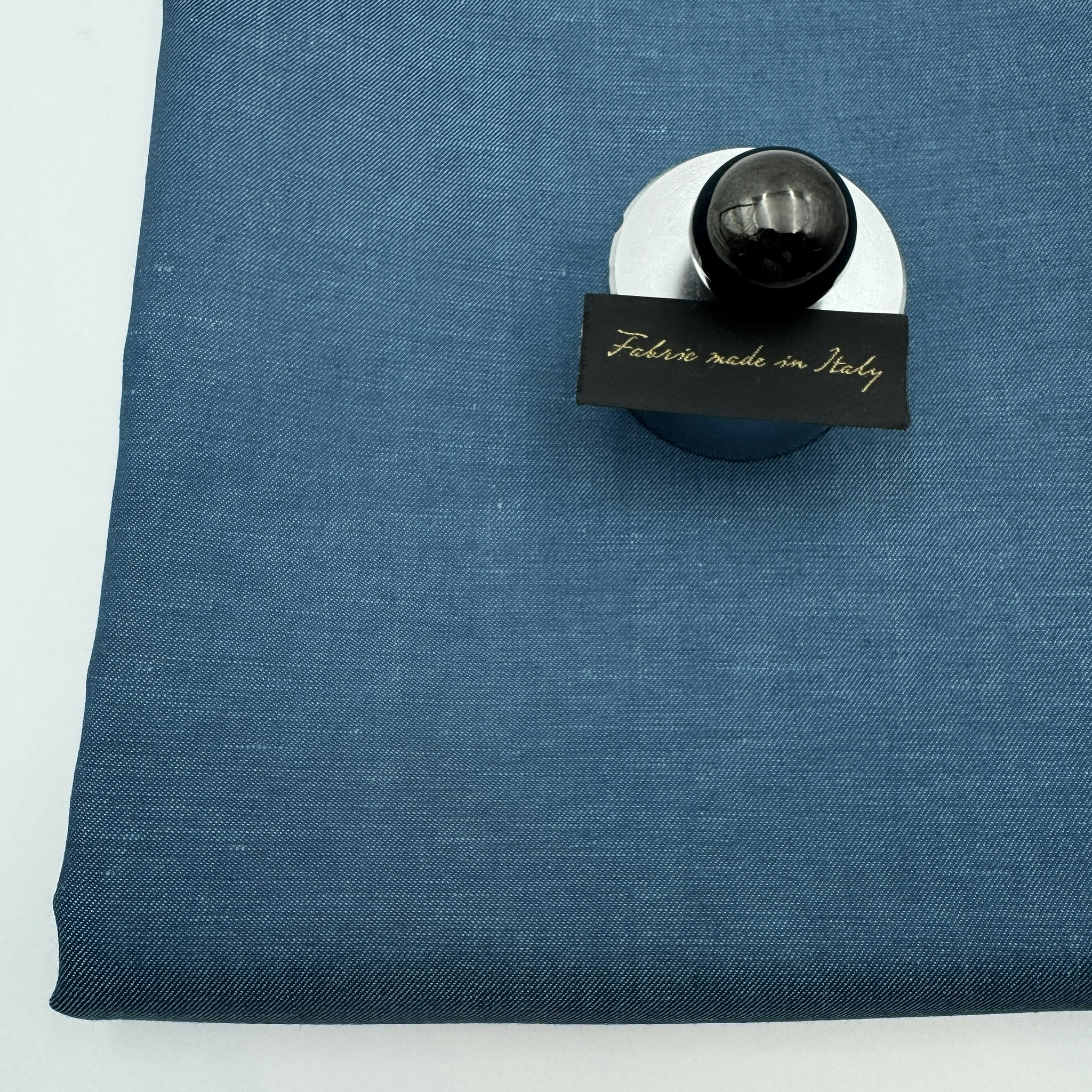 1,5m Lin/ulldenim petrol Loro P****