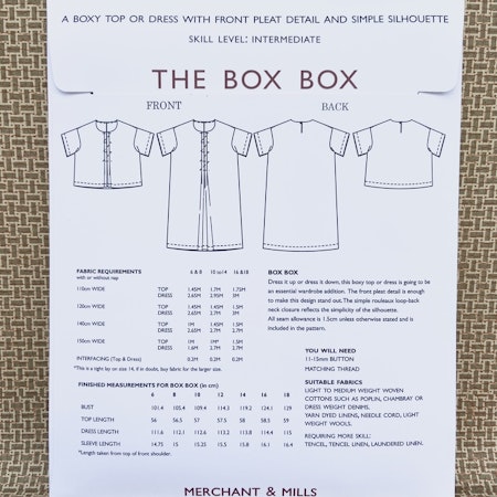 The Box Box - klänning/blus (6-18)