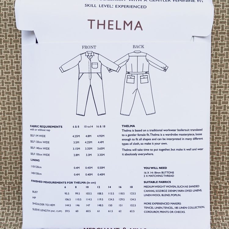 The Thelma - overall (6-18)