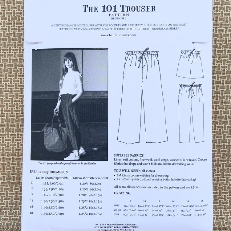 The 101 trousers - byxa (8-18)