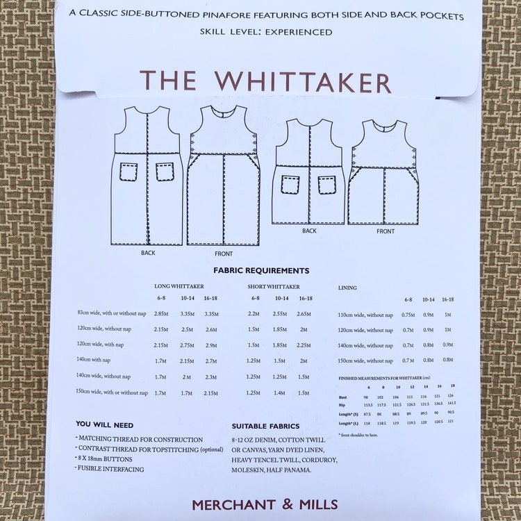 The Whittaker - jeansklänning (6-18)