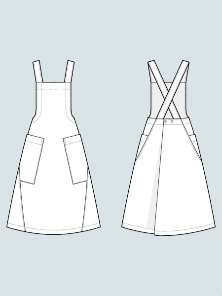 Apron dress (XS-L)