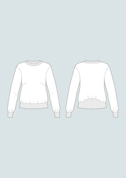 High cuff sweater (XS-L)