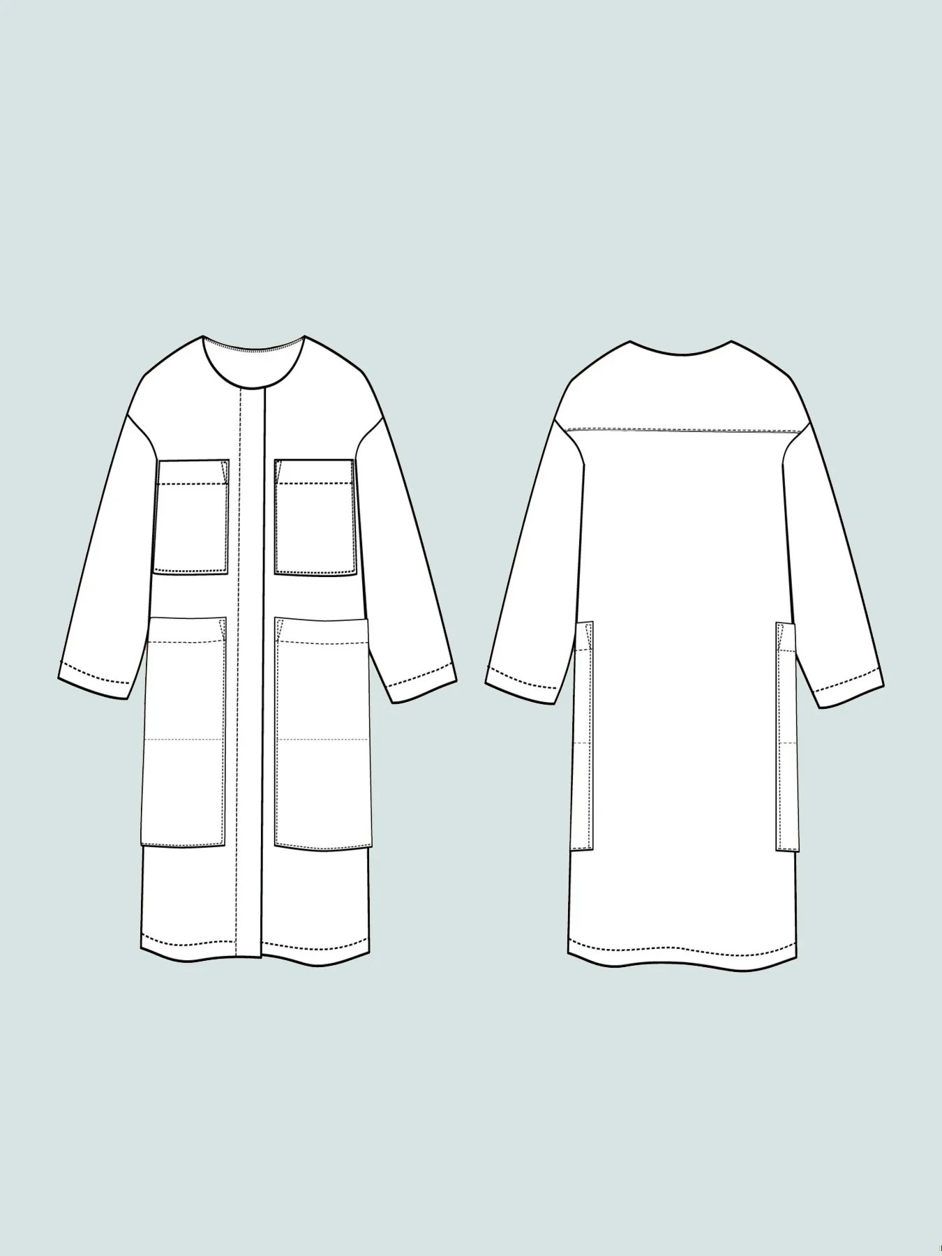 Lab coat, XS-L