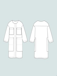 Lab coat, XL-3XL
